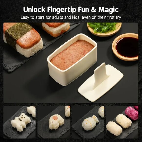 {NIB} 27-Piece Sushi Making Kit for Beginners Great Gift - Picture 4 of 8